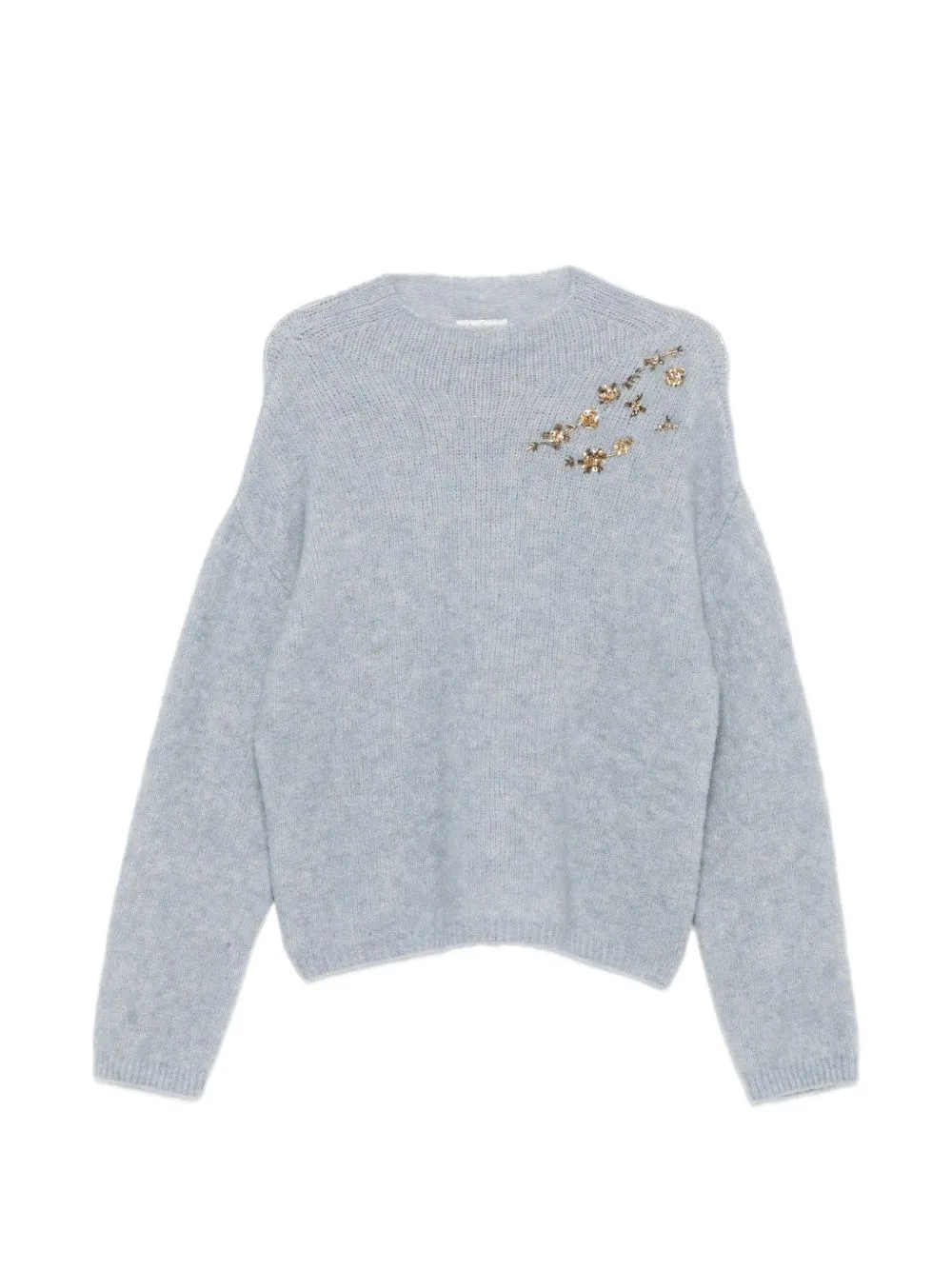 Bead-Embellished Sweater by Forte Forte