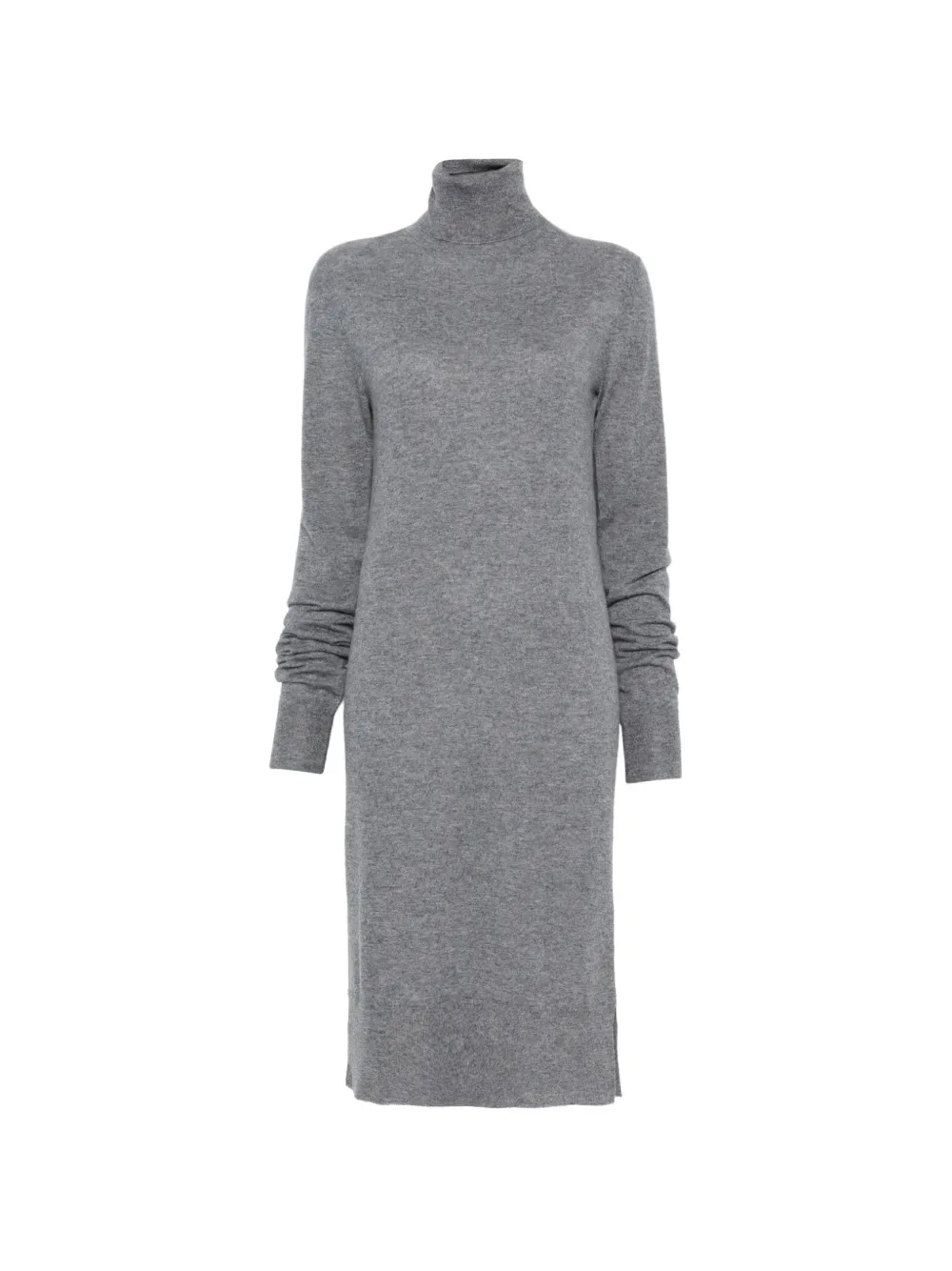 Roll-Neck Knitted Midi Dress by Universel