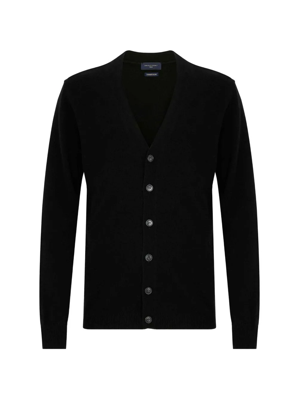 Button-Fastening Wool Cardigan by Daniele Fiesoli