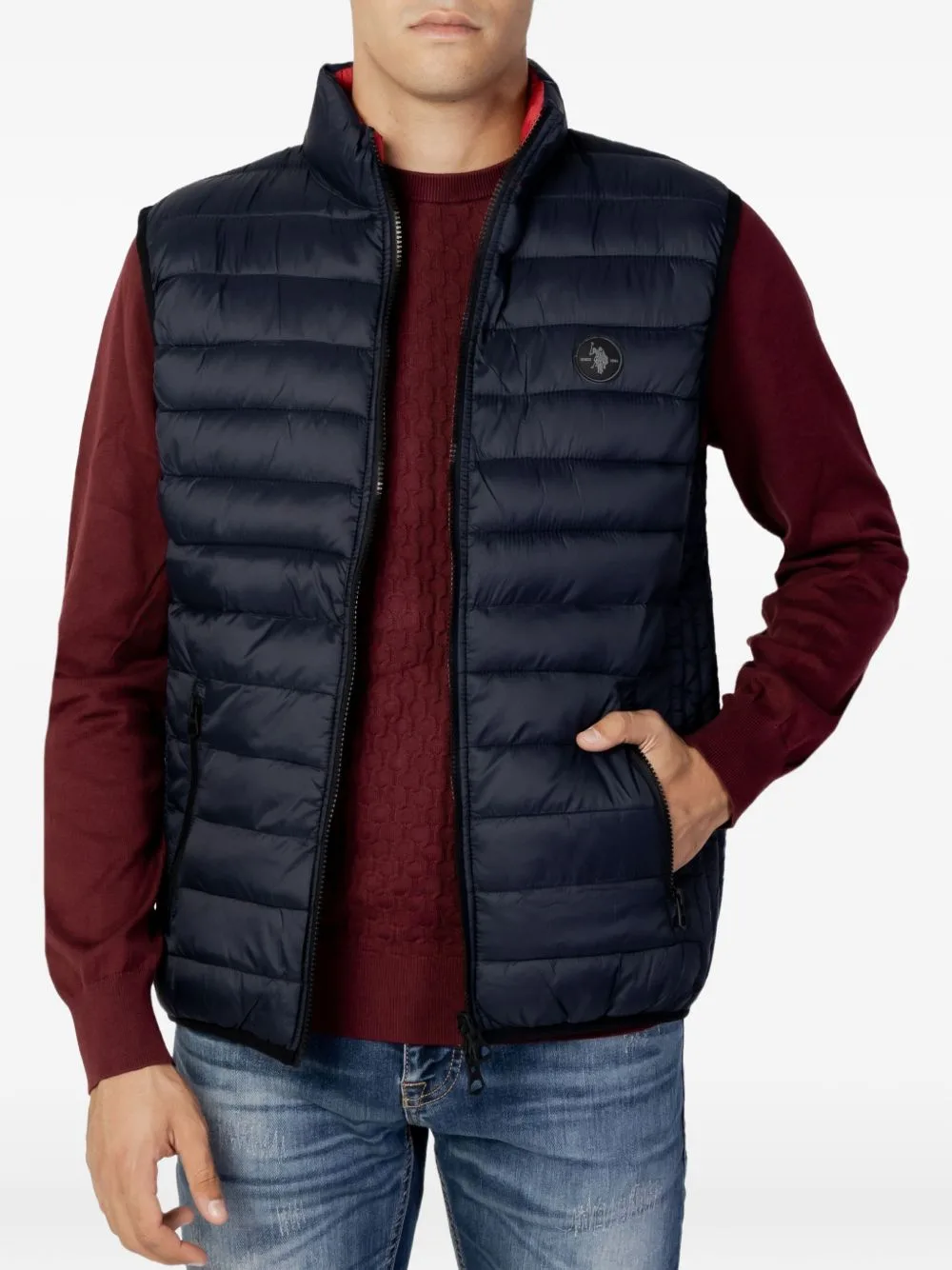 Quilted Packable Gilet by U.S. POLO ASSN.