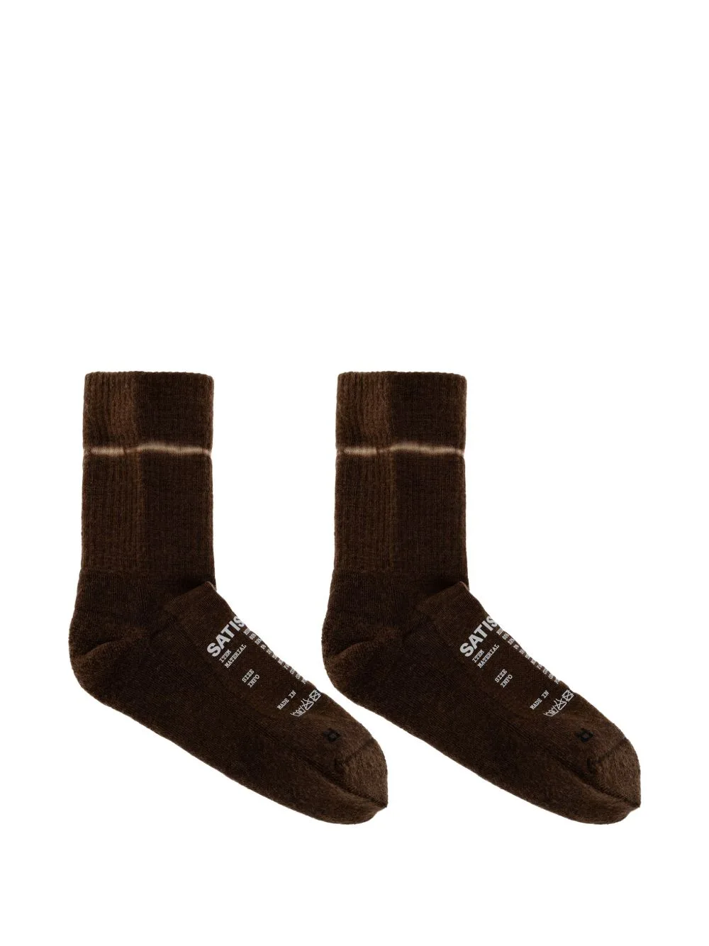 Ribbed Wool-Blend Socks by Satisfy
