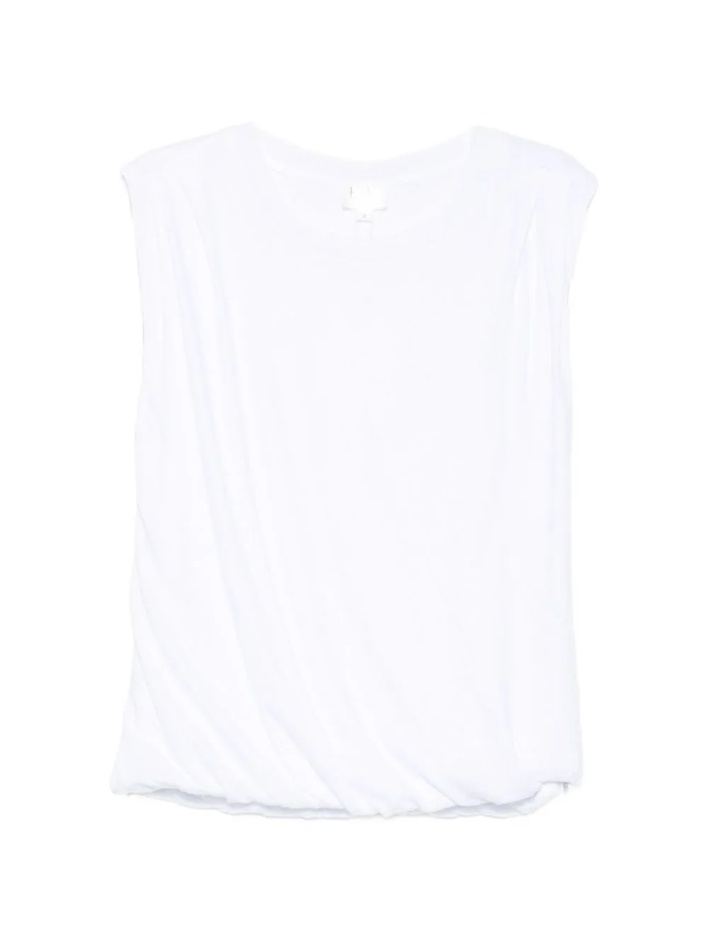 Sleeveless Bubble-Hem Vest by Bobi