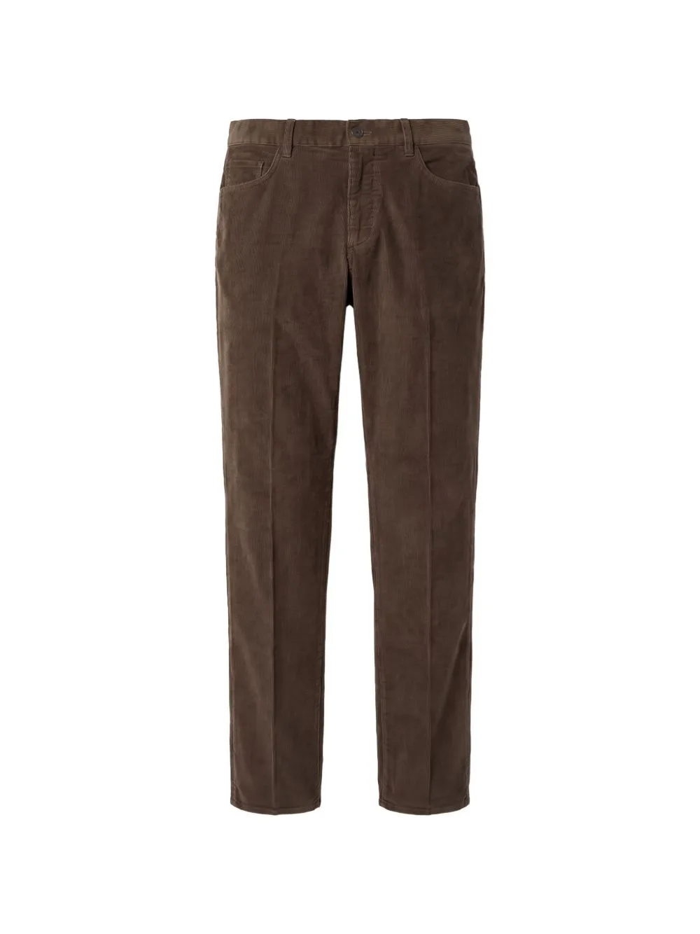 Corduroy Straight-Leg Trousers by Incotex