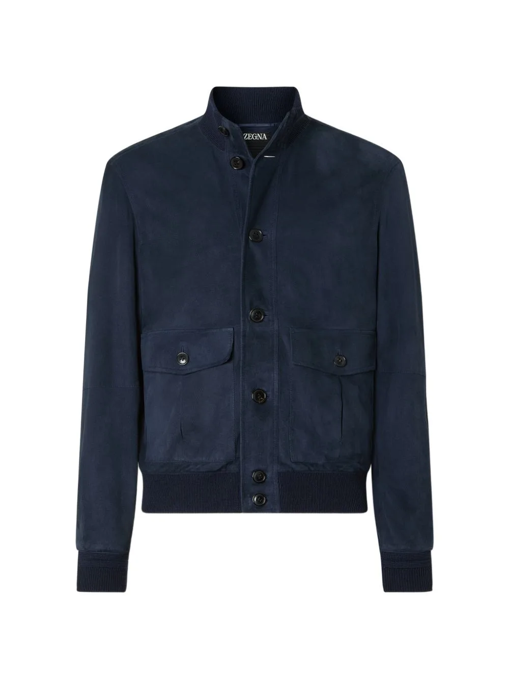 Suede Blouson Jacket by Zegna