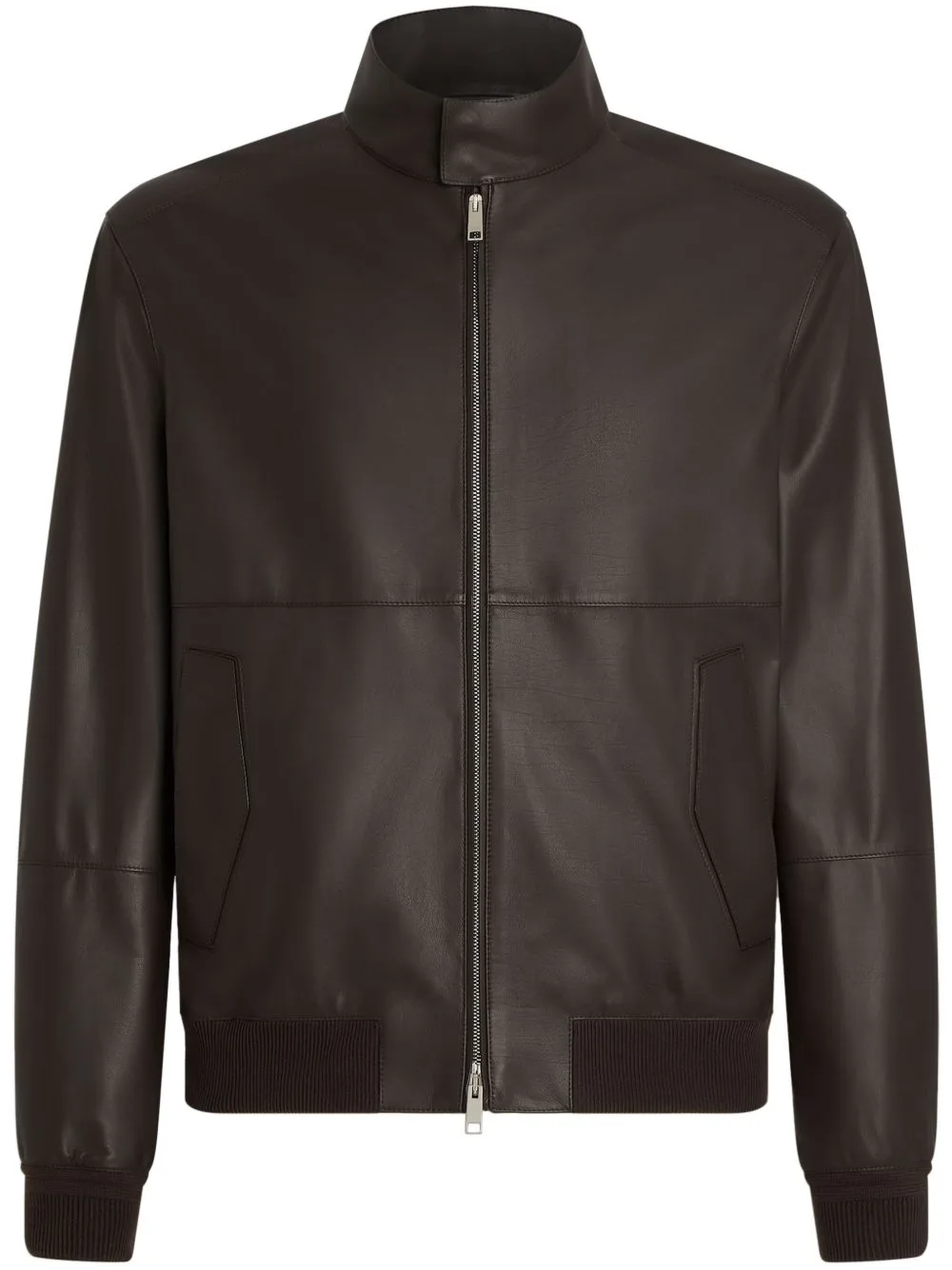 Bomber Jacket in Nappa Leather