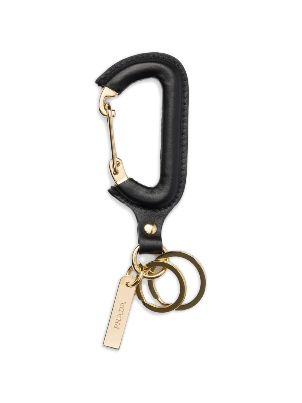 Leather Keychain by Prada