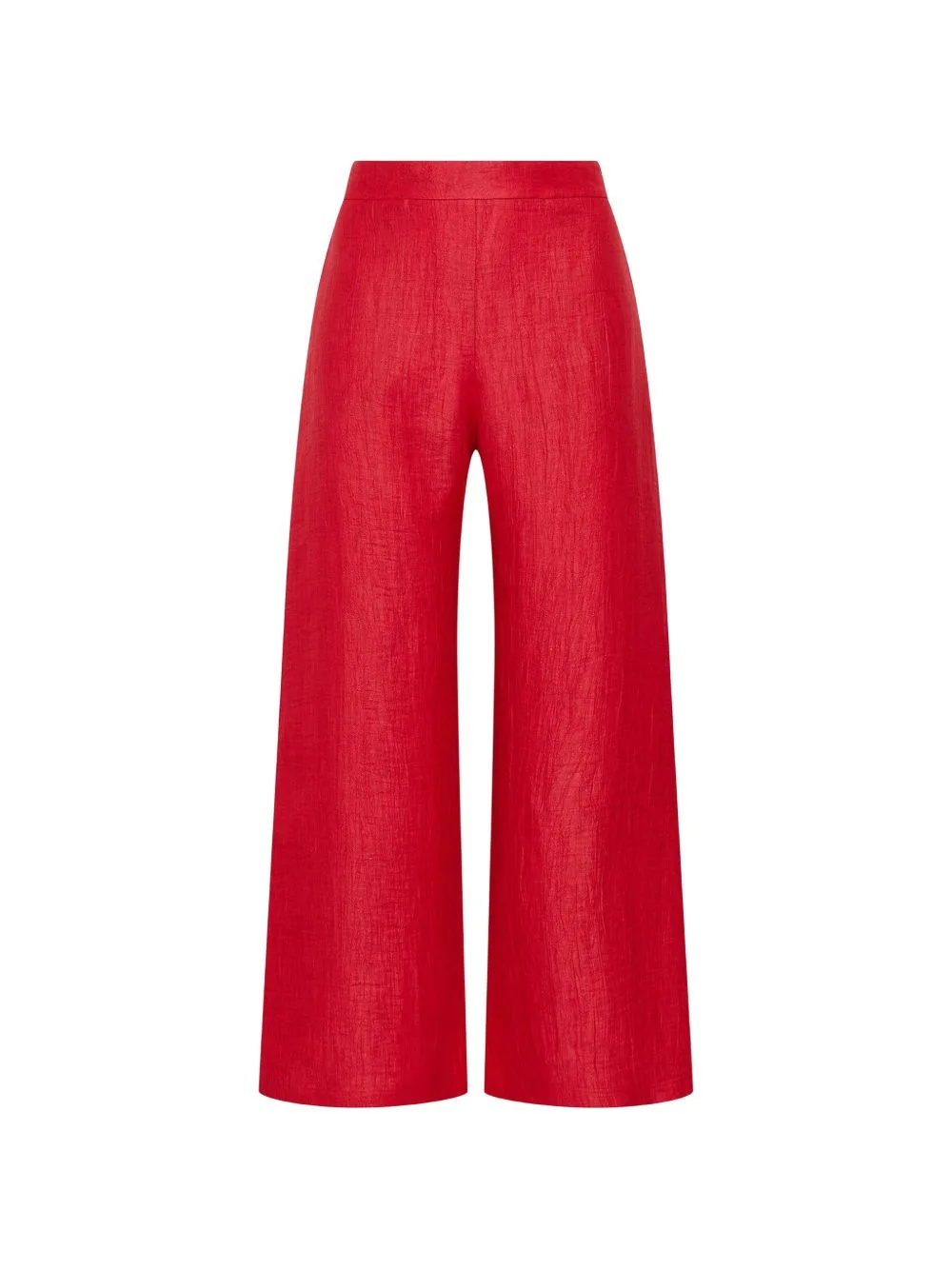 Jacquard Linen Trousers by MALIPARMI