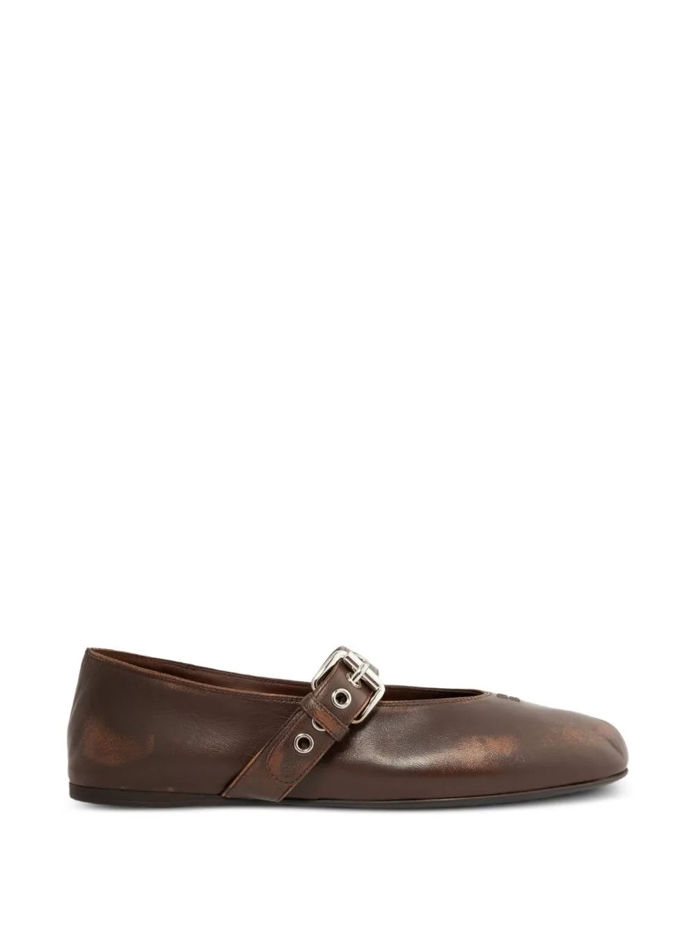 Nappa-Leather Ballerinas
