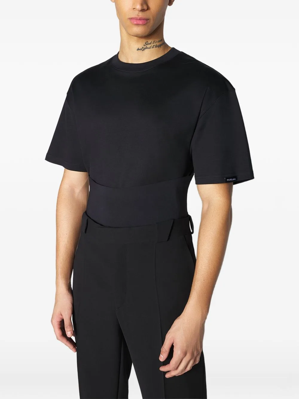 Panelled T-Shirt by Mugler