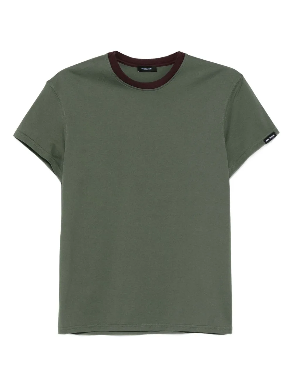Ribbed-Trim T-Shirt by Mugler