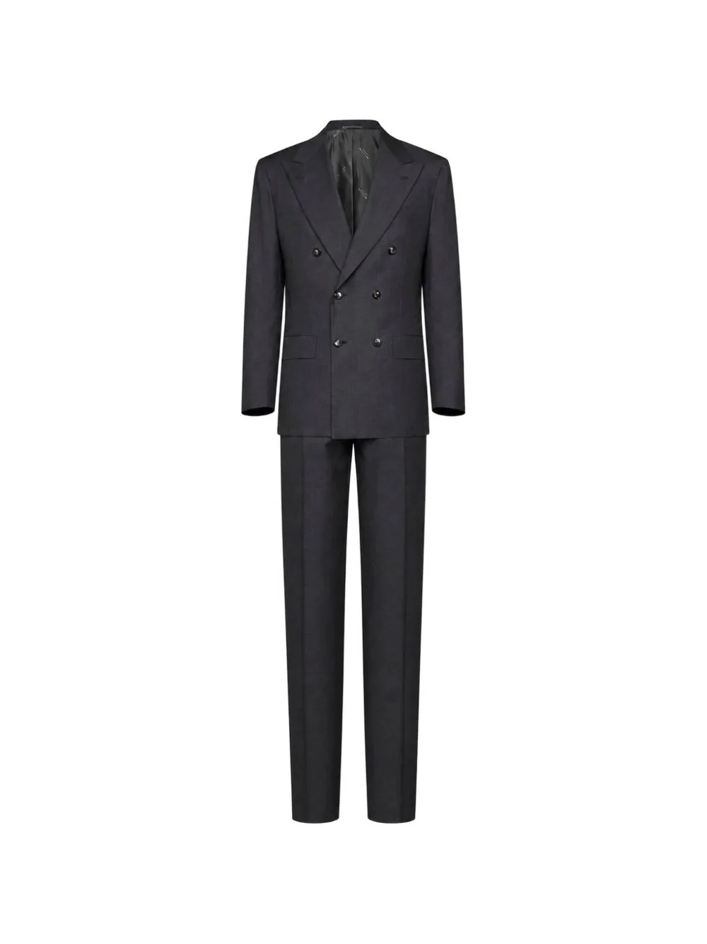 Double-Breasted Wool Suit by Kiton