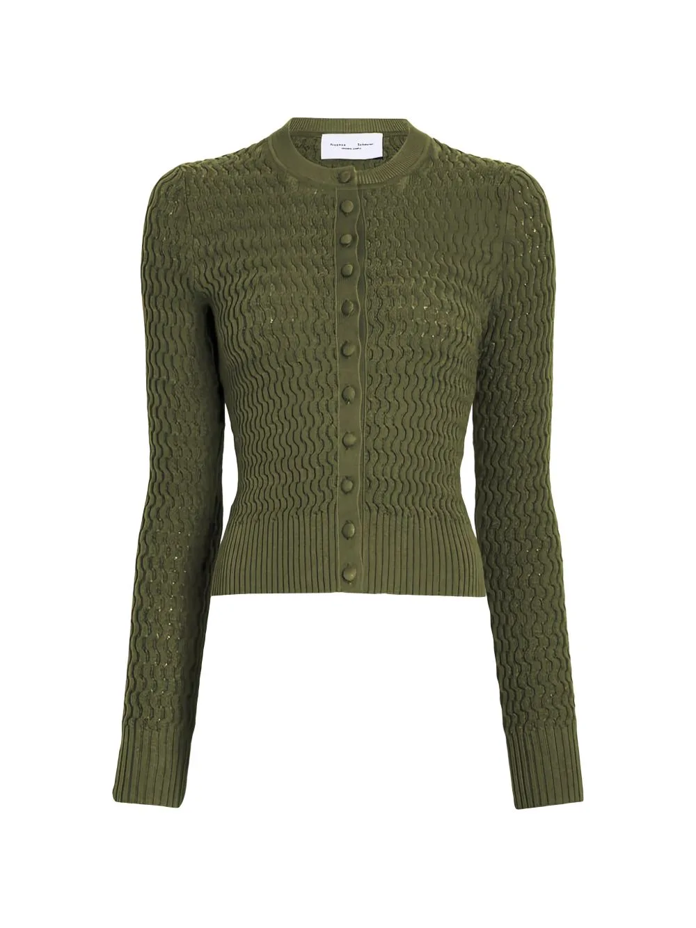 Marci Cable-Knit Cardigan by Proenza Schouler White Label