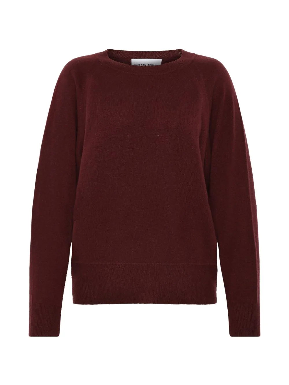 Raglan-Sleeve Ribbed-Trim Sweater by Emerson Renaldi