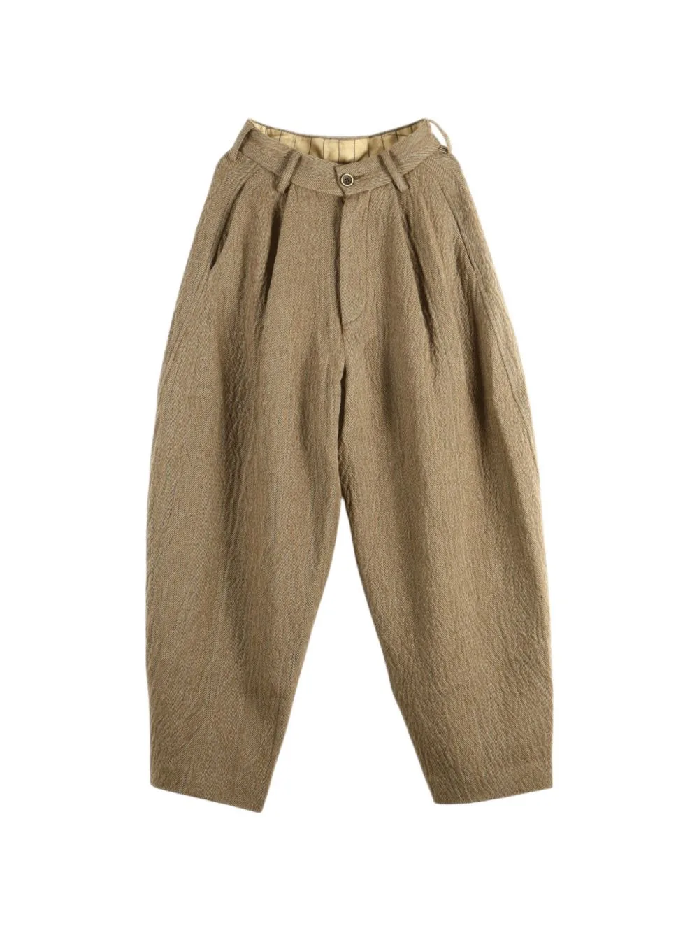 Pleated Tapered Trousers by Uma Wang