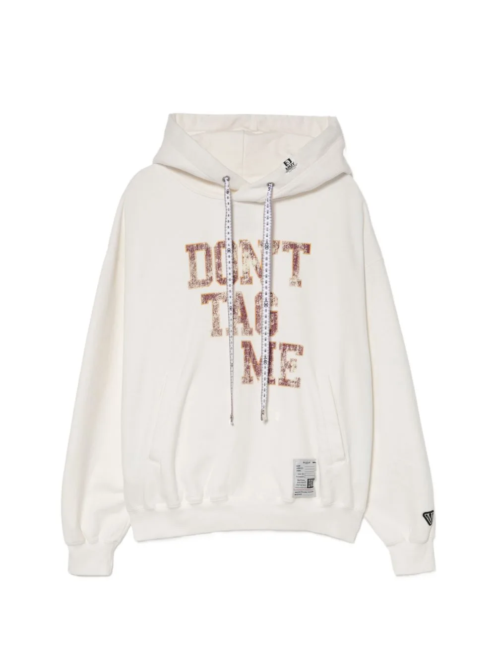 Slogan-Print Hoodie by Maison MIHARA YASUHIRO