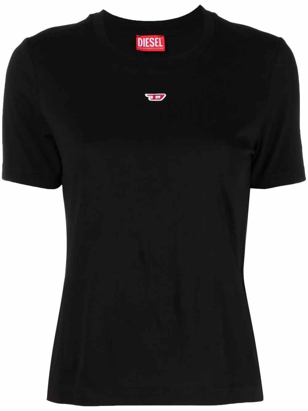 T-Reg-D Logo-Embroidered T-Shirt by Diesel