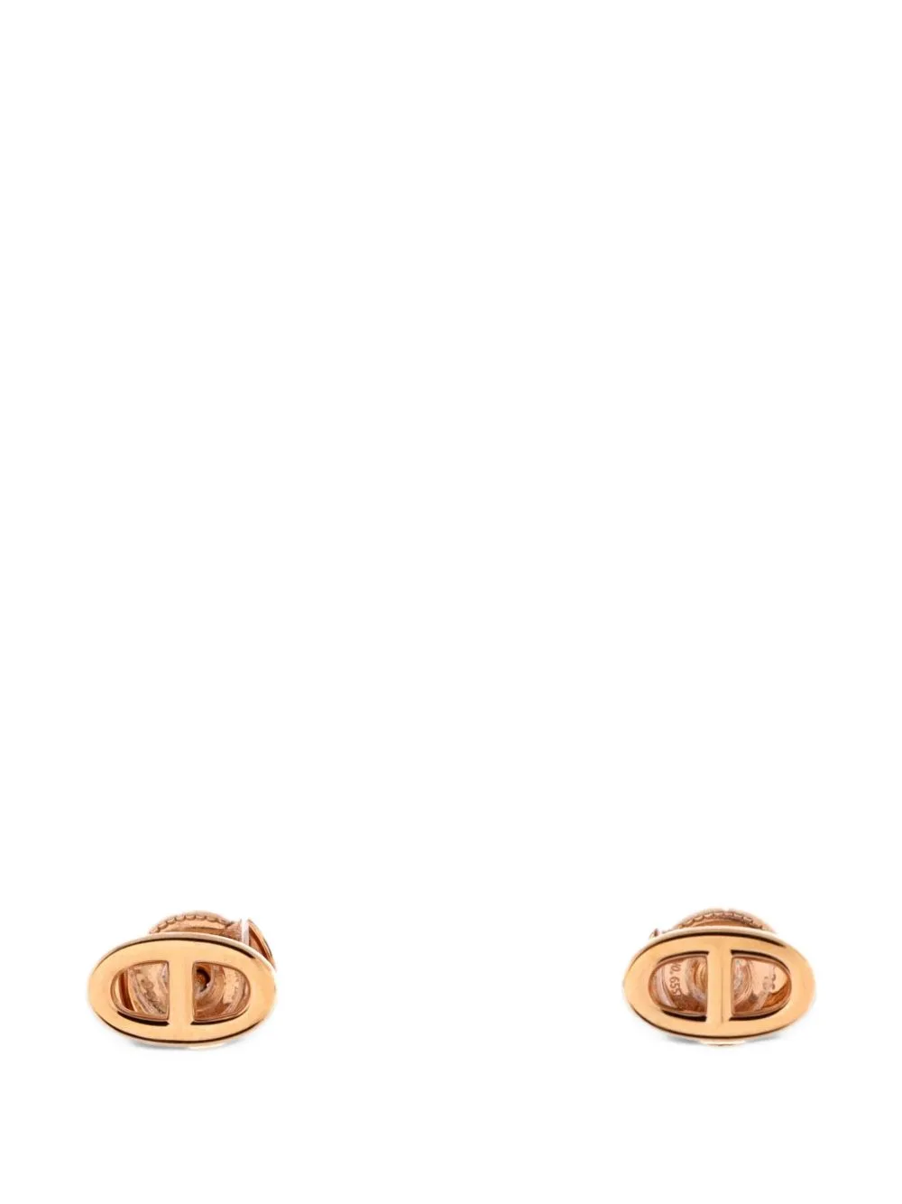 Farandole Stud 18K Rose Gold Very Small Earrings by Hermès Pre-Owned