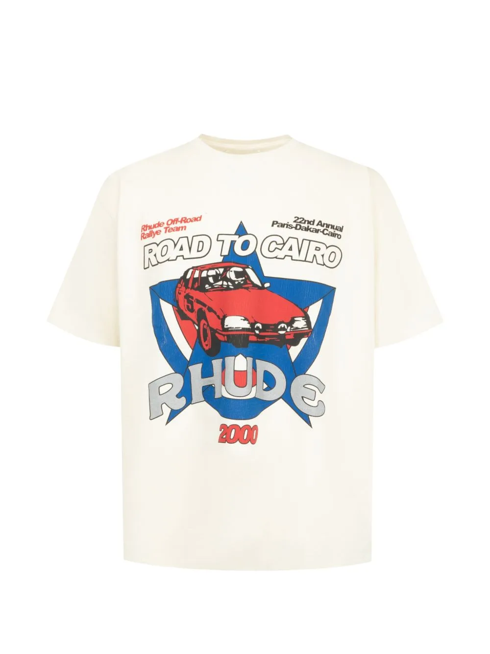 Road to Cairo Graphic-Print T-Shirt by RHUDE