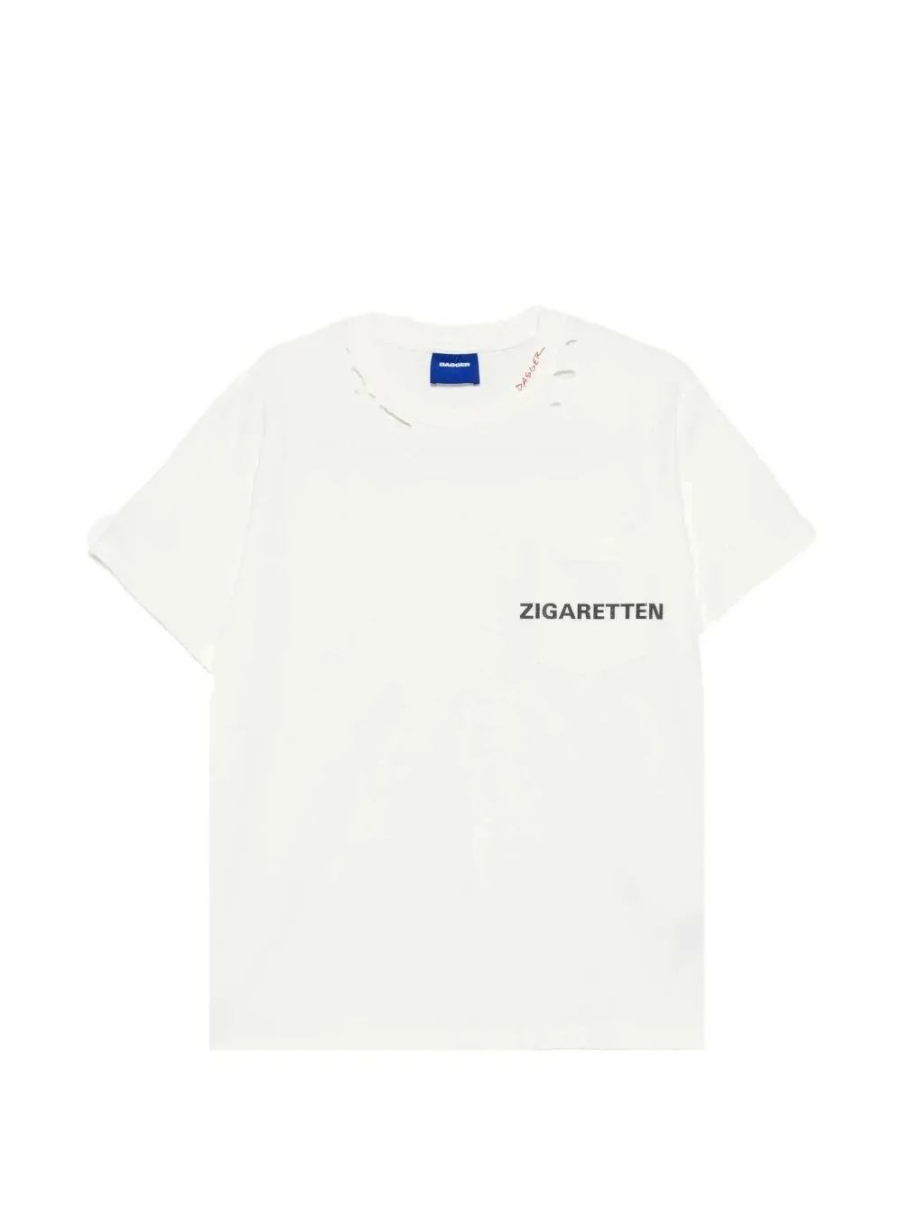 Zigaretten Distressed-Effect T-Shirt by DAGGER