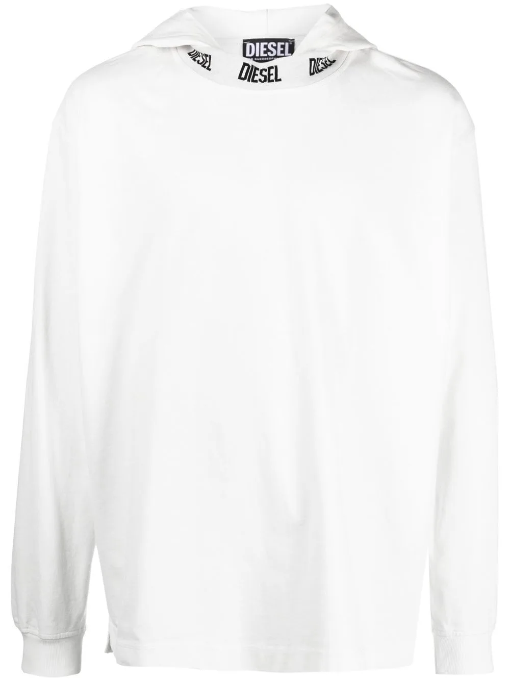 T-Wahood-E1 Cotton Hoodie by Diesel