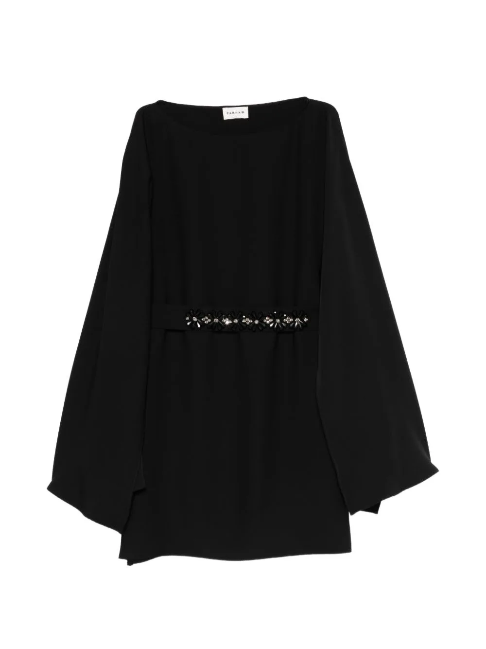 Embellished Boat-Neck Mini Dress by P.A.R.O.S.H.