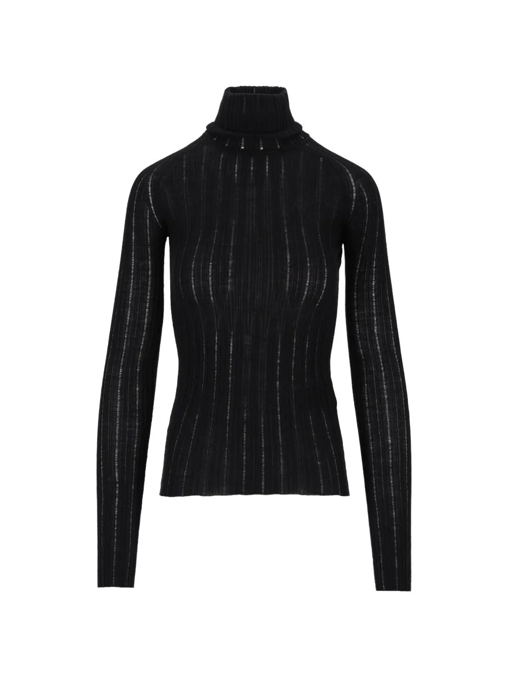 Ribbed-Knit Roll-Neck Sweater by Durazzi Milano
