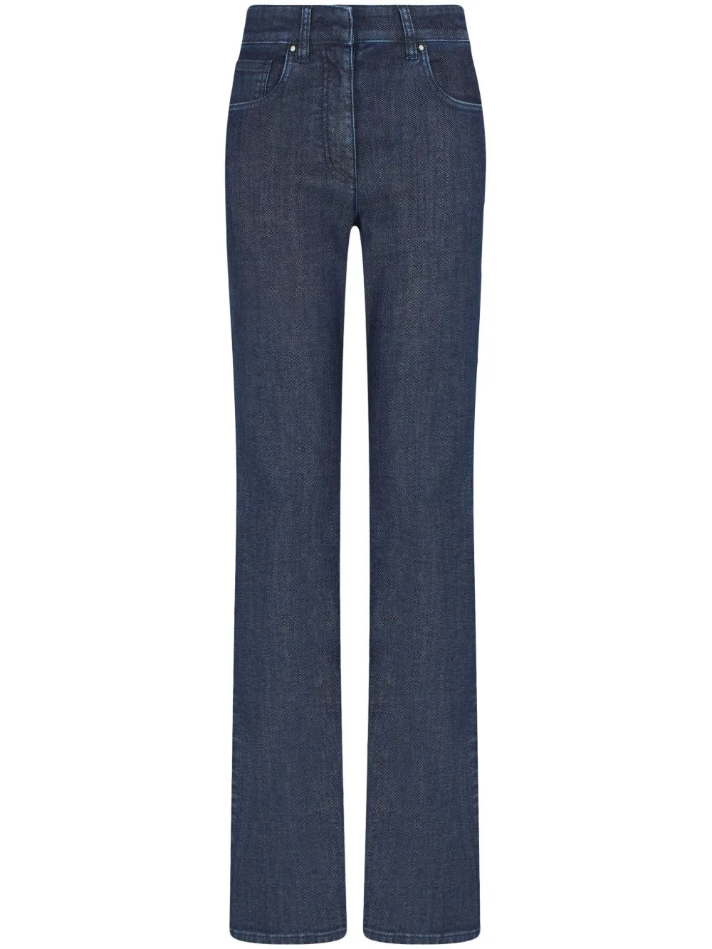 High-Rise Bootcut Jeans by Giorgio Armani