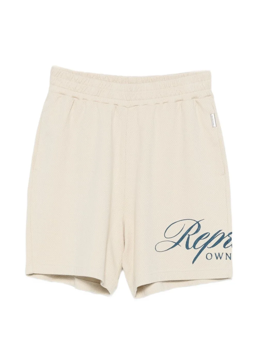 Owners' Club Logo-Print Track Shorts by Represent