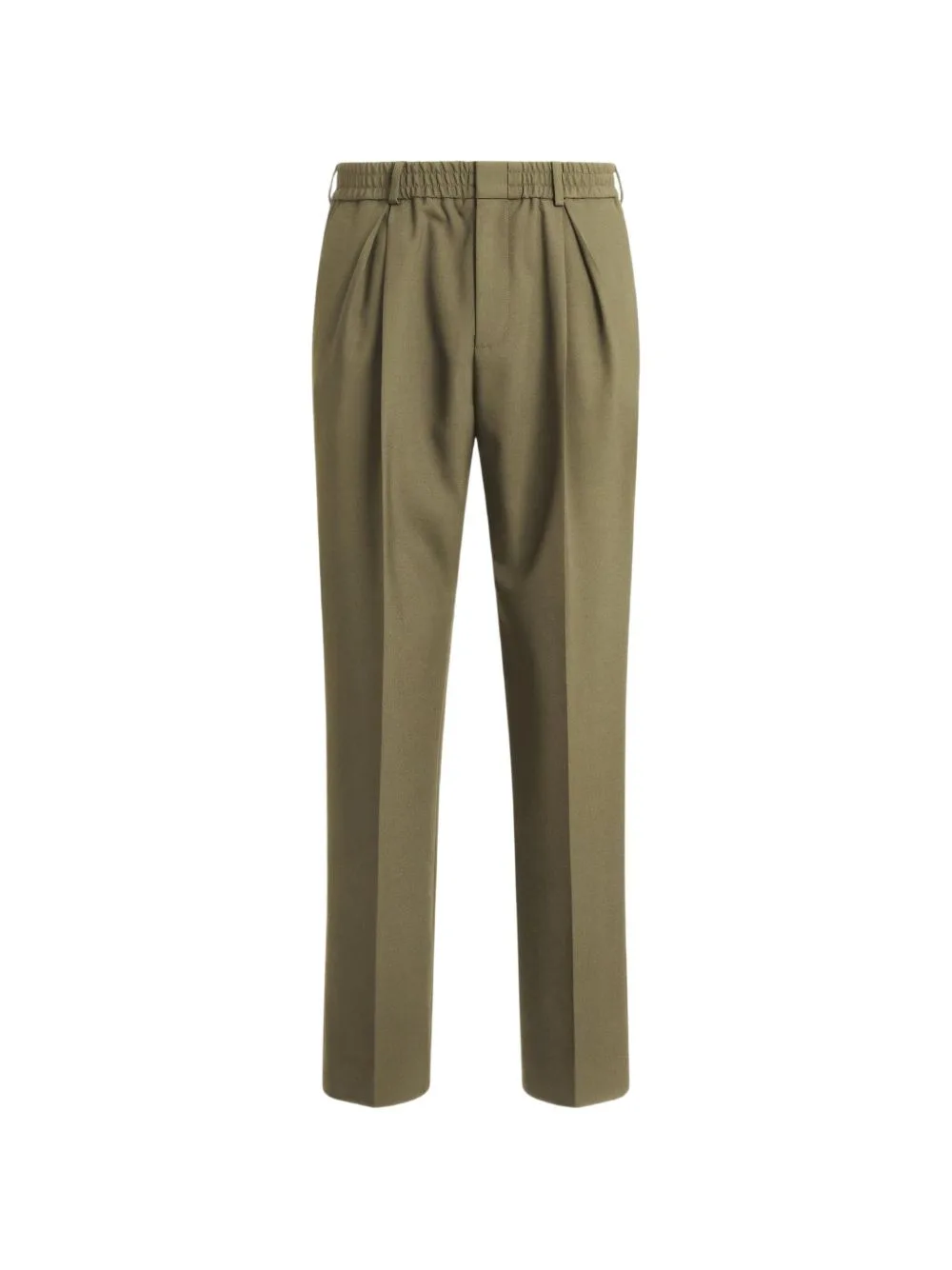 Wool Trousers with Elasticated Waist by Balmain