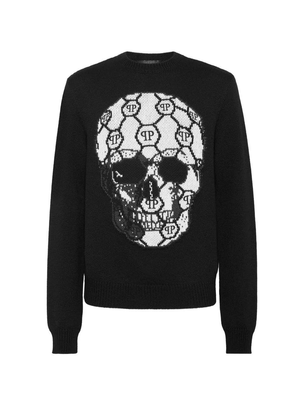 Skull Round-Neck Sweater by Philipp Plein
