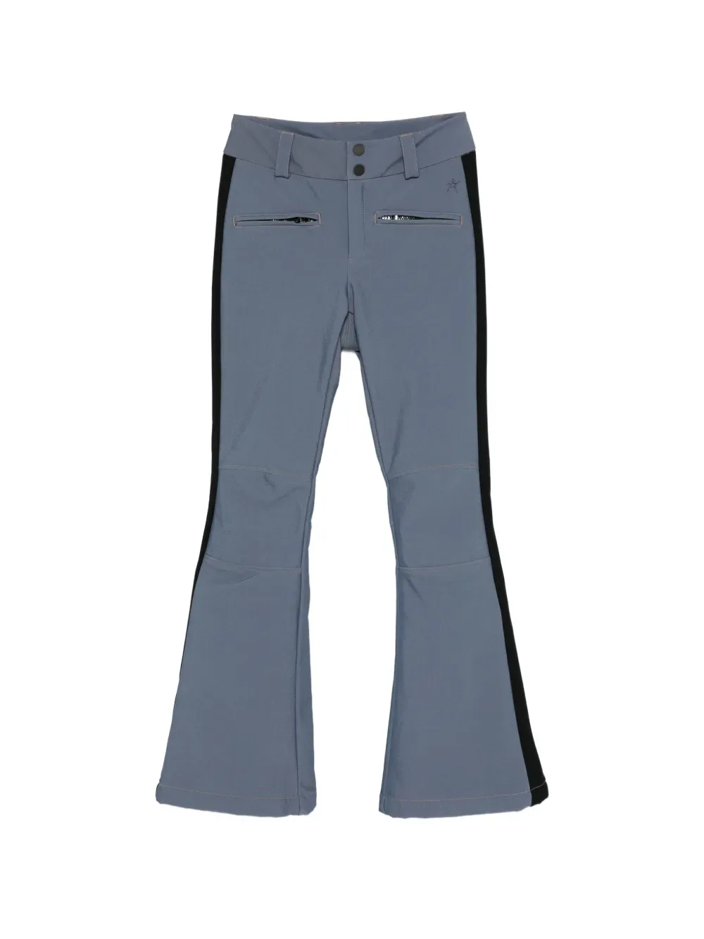 Aurora Denim Mid-Rise Ski Trousers by Perfect Moment