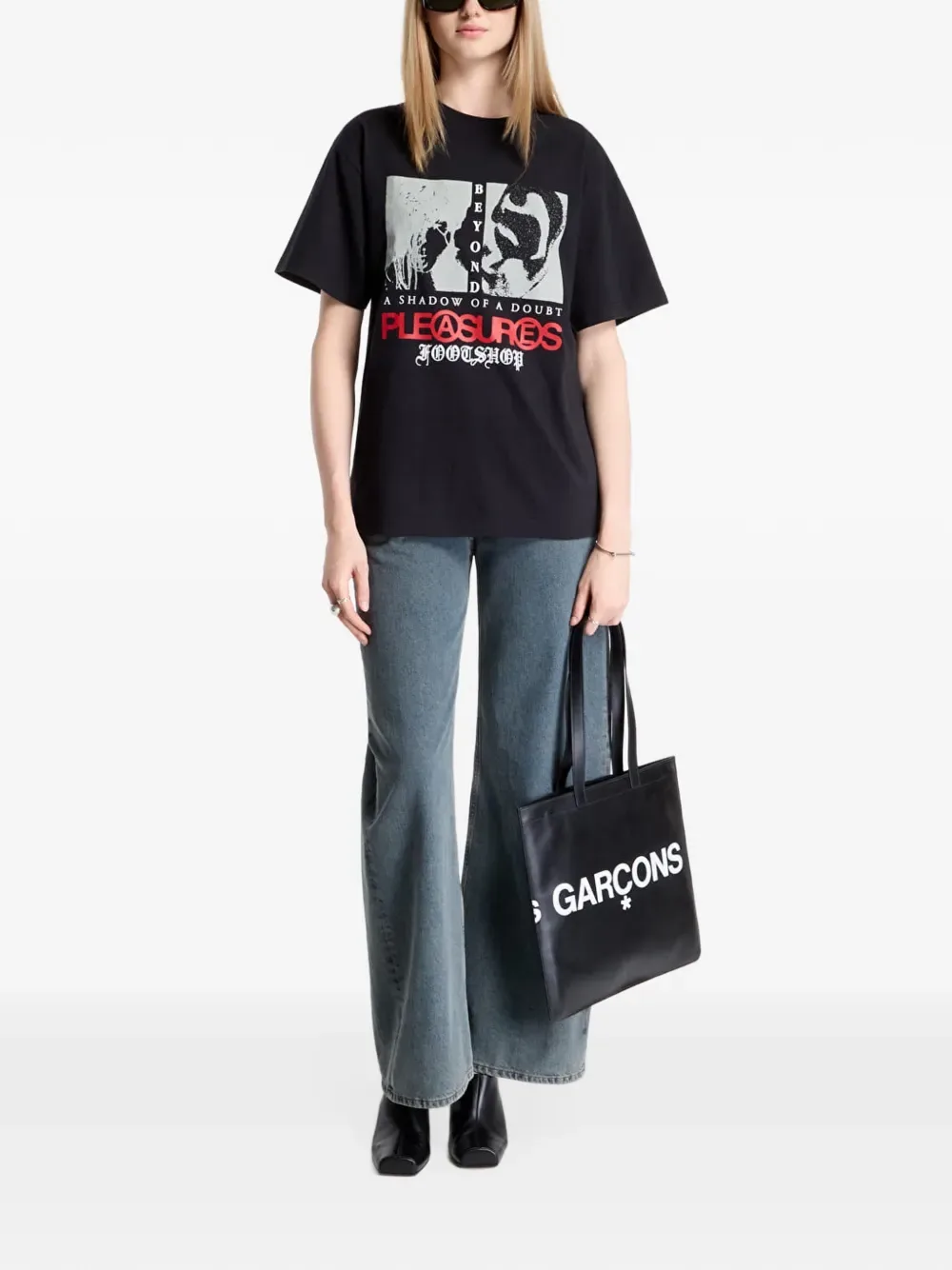 Pleasures x FTSHP Zine Graphic-Print T-Shirt by Pleasures