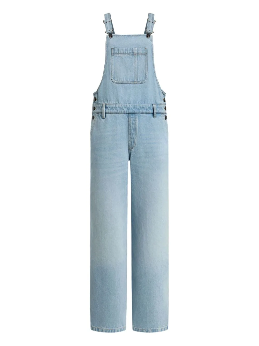 Denim Strap Jumpsuit by 12 STOREEZ