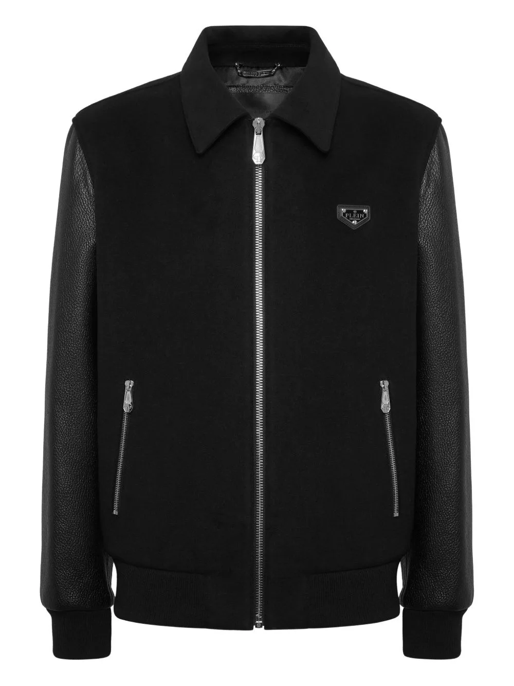 Panelled Bomber Jacket by Philipp Plein