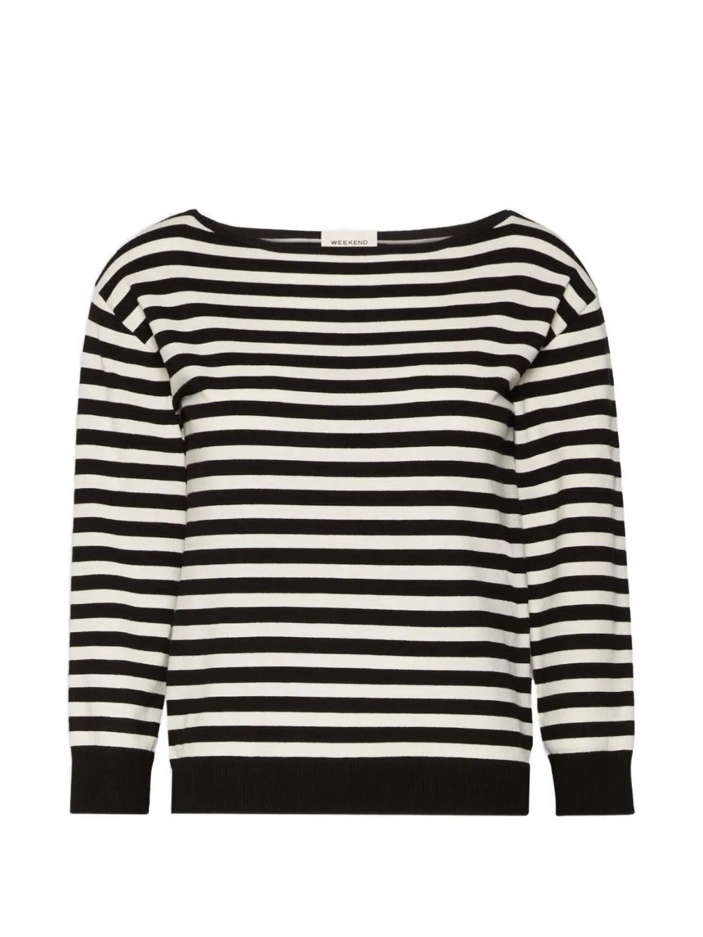 Stockinette-Stitched Viscose Yarn Sweater by Weekend Max Mara