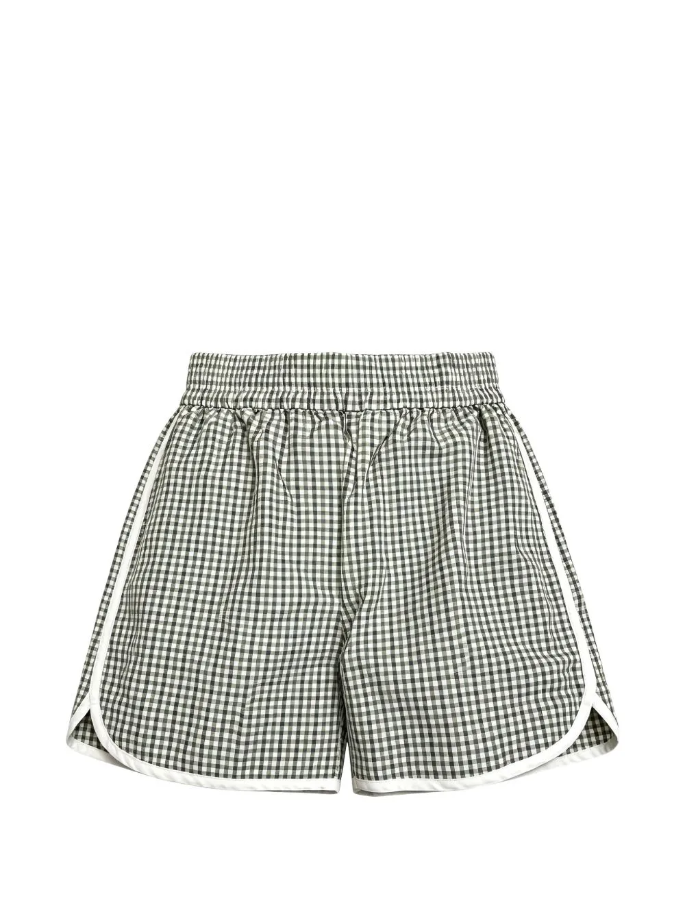 Check-Pattern Shorts by Brunello Cucinelli