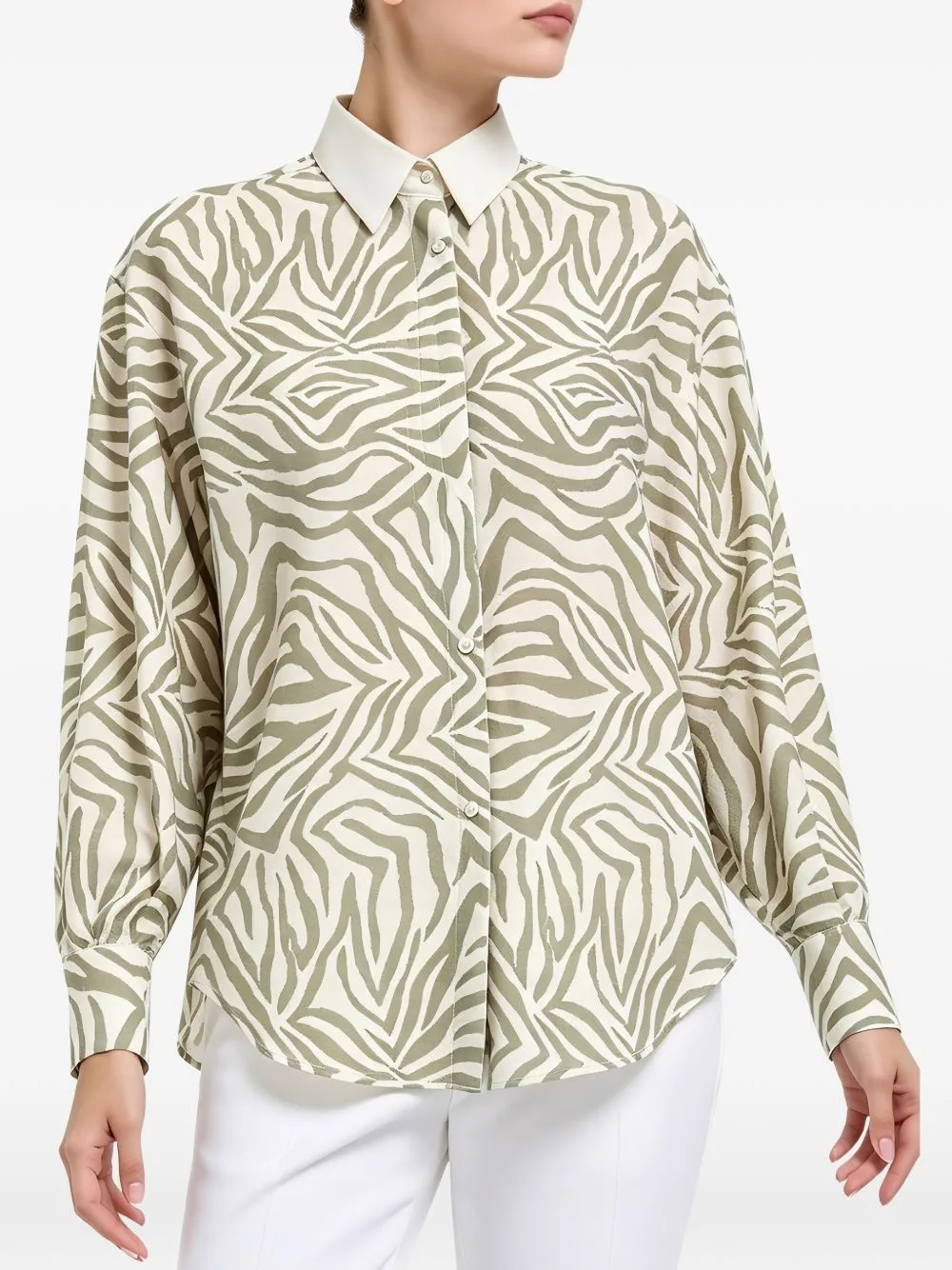 Zebra-Print Shirt