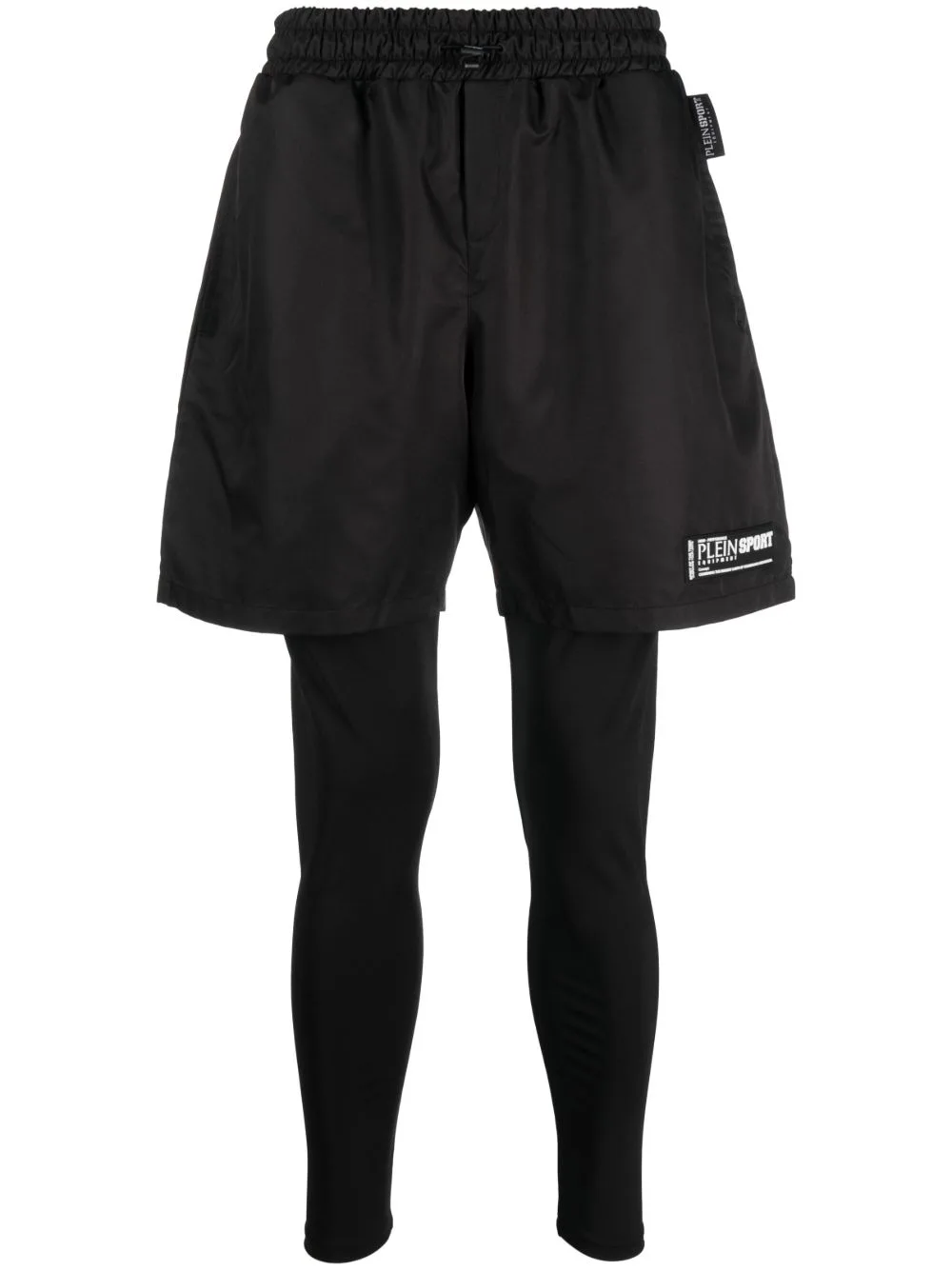 Layered Running Shorts by Plein Sport