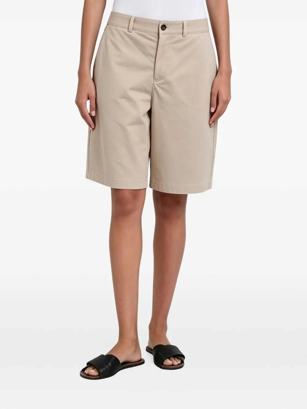 Cotton-Blend Shorts by Brunello Cucinelli