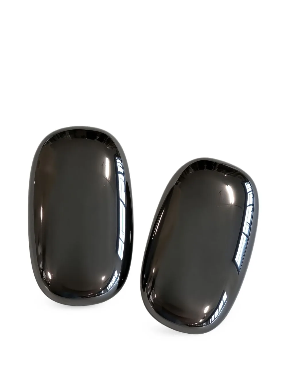 Polished Oval Earrings by Brunello Cucinelli