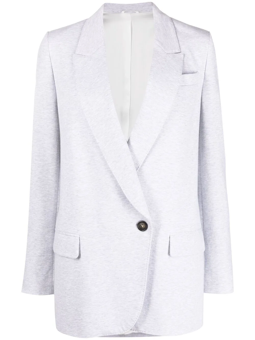 Tailored Single-Breasted Blazer