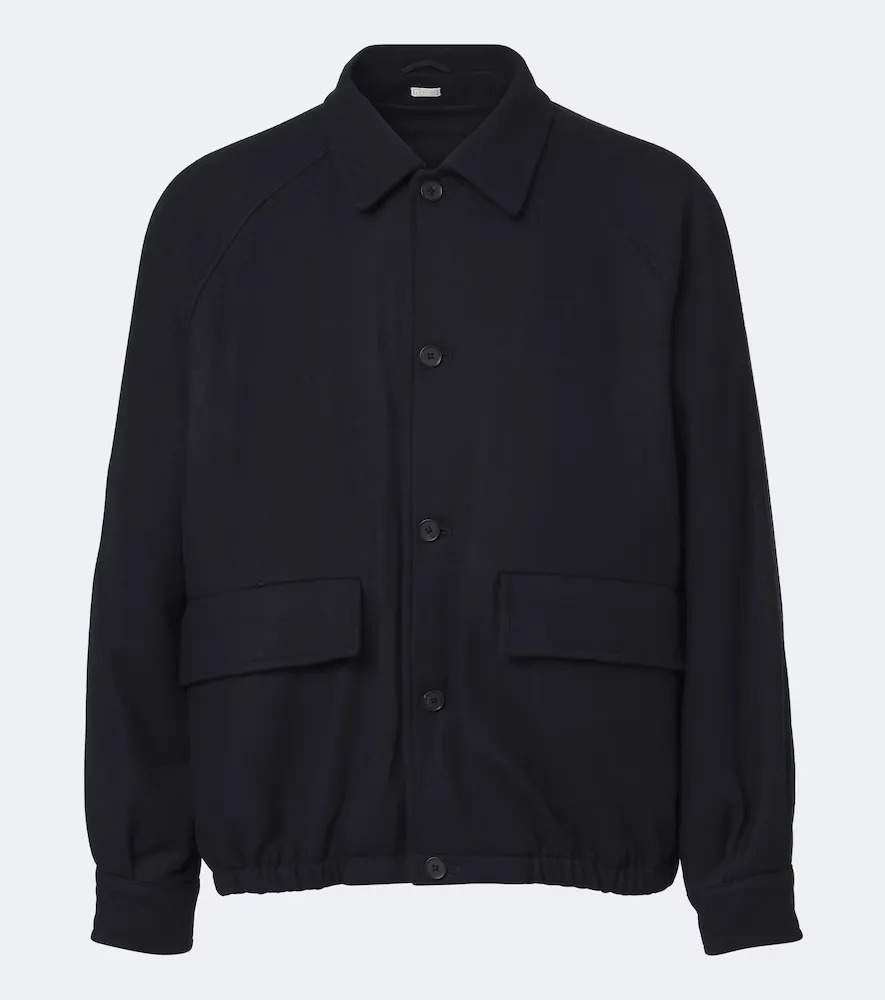 Cashmere Blouson Jacket