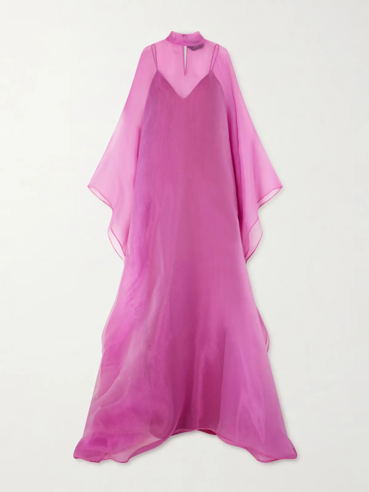 - Sphinx Organza Turtleneck Gown -
