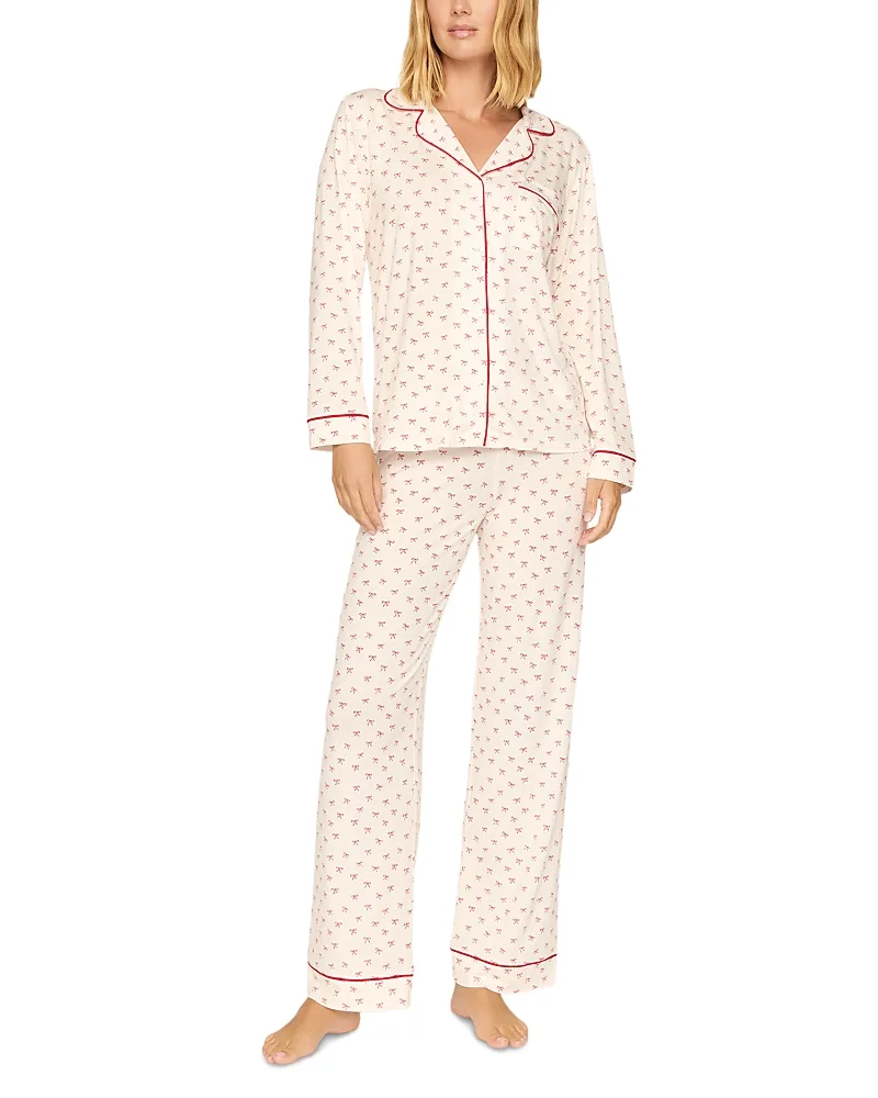 Gisele Printed Long Pajama Set