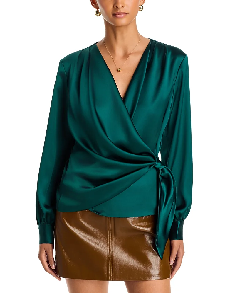 Faux Wrap Top