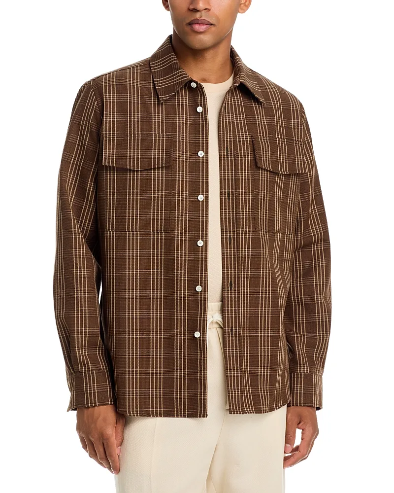 Classic Fit Shirt with Flap Pockets