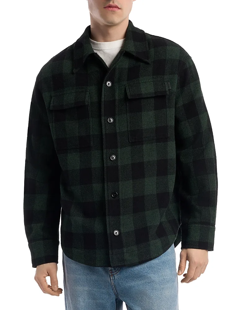 Wide Camp Collar Overshirt
