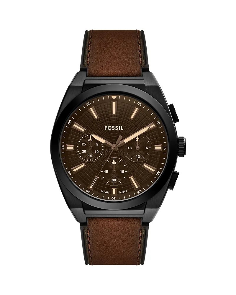 Everett Chronograph, 44mm by Fossil