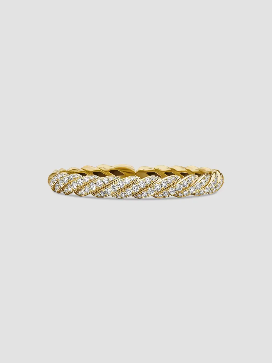 Pavflex Bracelet in 18K Yellow Gold by David Yurman