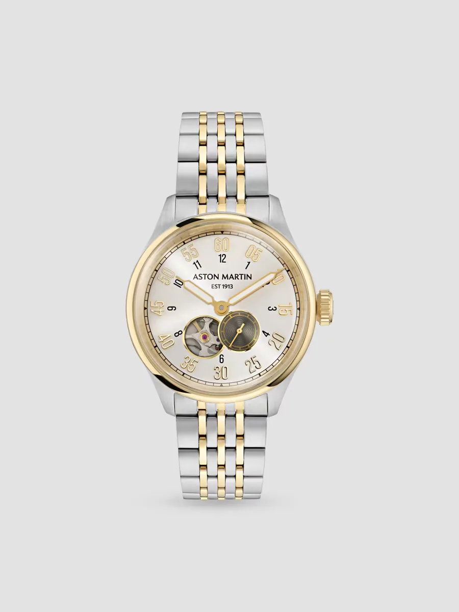 TS1 Automatic Two-Tone Stainless Steel Bracelet Watch 41MM by Aston Martin